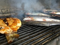 Grilled trout from Lake Ohrid - Real Food Adventure Macedonia and Montenegro