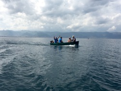 Boat trip across Lake Ohrid - Real Food Adventure Macedonia and Montenegro
